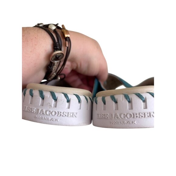 Ilse Jacobsen Womens Tulip Flats Size 41 US 10.5  Blue Slip-On Comfort Shoes - Picture 10 of 11